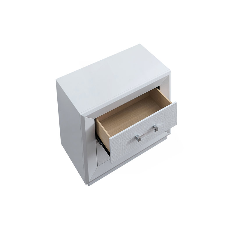 Mars G001700-N Table de chevet blanc