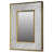 Honed Carrara Marble/Aged Brass selected