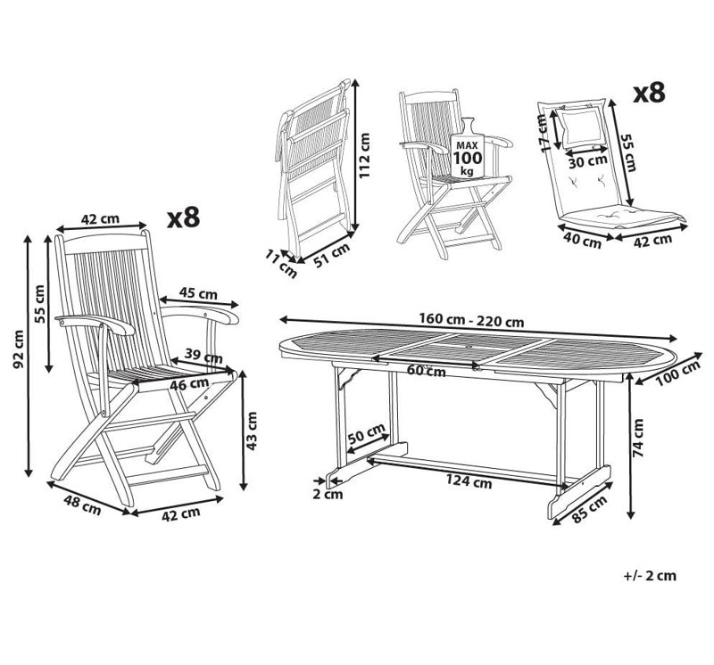 Patio Dining Set with