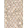 Lynden Geometric Handmade Tufted Dark Brown/Beige Area Rug
