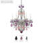 Hamilton 6 - Light Glass Chandelier-5036462-57515292