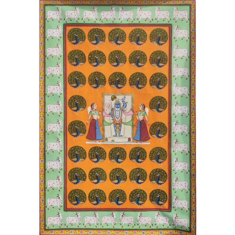 Shrinathji Pichhwai, peinture | Par Dheeraj Munot