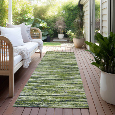 Tapis intérieur / extérieur mâle avec envers antidérapant