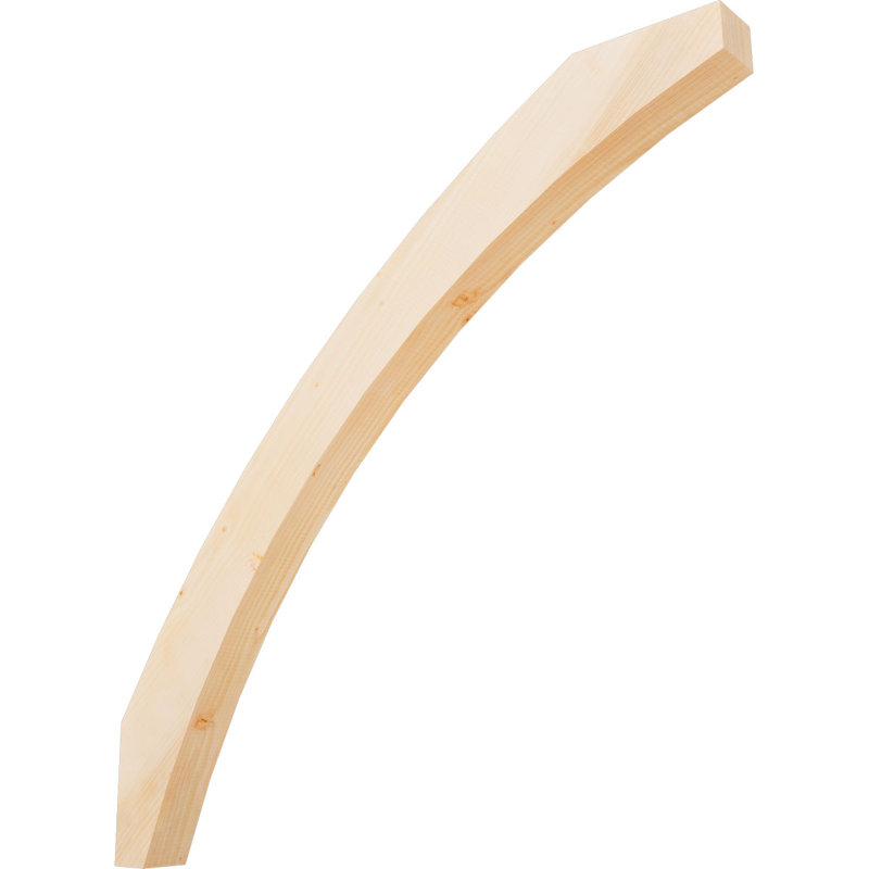 Genouillère Thorton, Sapin Douglas de 3 1/2 po (lisse), 44 po X P 44 po H