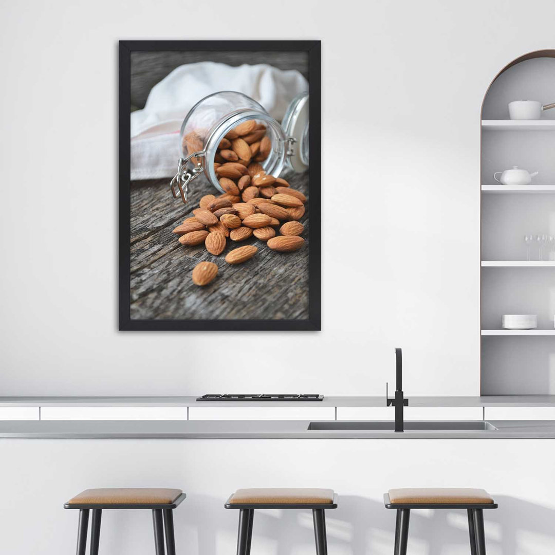 Gerahmter Fotodruck Roasted Almonds