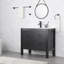 Porte-serviettes mural 24 po Kree Collection - Noir mat-61773617
