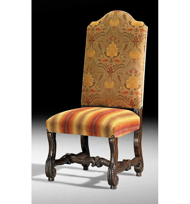 Chaise d'appoint rembourrée beige