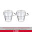 Judge, Duo - Double Walled Glass Stackable Coffee Cups