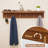 Hall Tree With Bench And Shoe Storage, Coat Rack Shoe Bench Set With Seat Cushion And 6 Hooks For Entryway, Hallway, Living Room And Bedroom