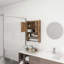 Armoire murale avec portes Nickeisha-1395610404
