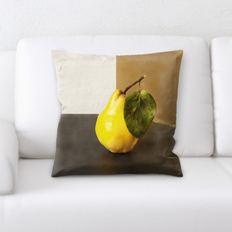 Appetizing Food Microsuede Reversible Throw Pillow
