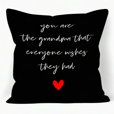 Love Pillow Covers  Gifts from Grandchildren  Birthday Gifts  Pillow Cases