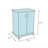 Maron 26.5'' H x 26.5'' W Printer Stand with Wheels