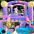 13.4' x 6.9' Inflatable Bounce House with Slide, Air Blower, Basketball Hoop for Backyard Play, Party-96884729