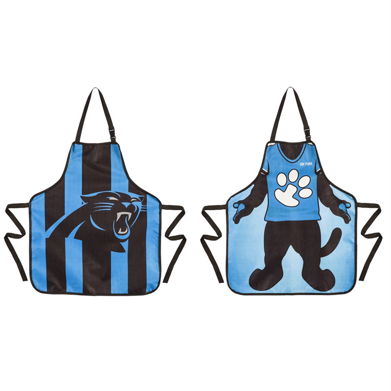 NFL Double Side Grilling Apron, Carolina Panthers