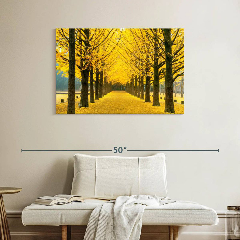 Arbres Harnek Ginkgo, H 26 po x l 39 po