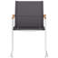 Ruairi Stacking Patio Dining Armchair with Cushion