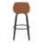 Cassiopeia Fixed-Height Bar & Counter Stool with Bent Wood Legs-94885243-94885244-94885245