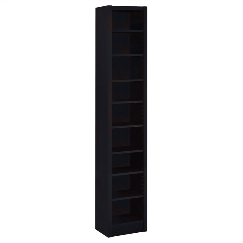 Cappuccino Rectangular Bookcase