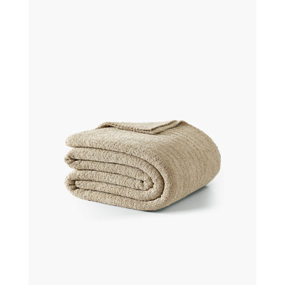 The Sharing Ribbed Throw Blanket