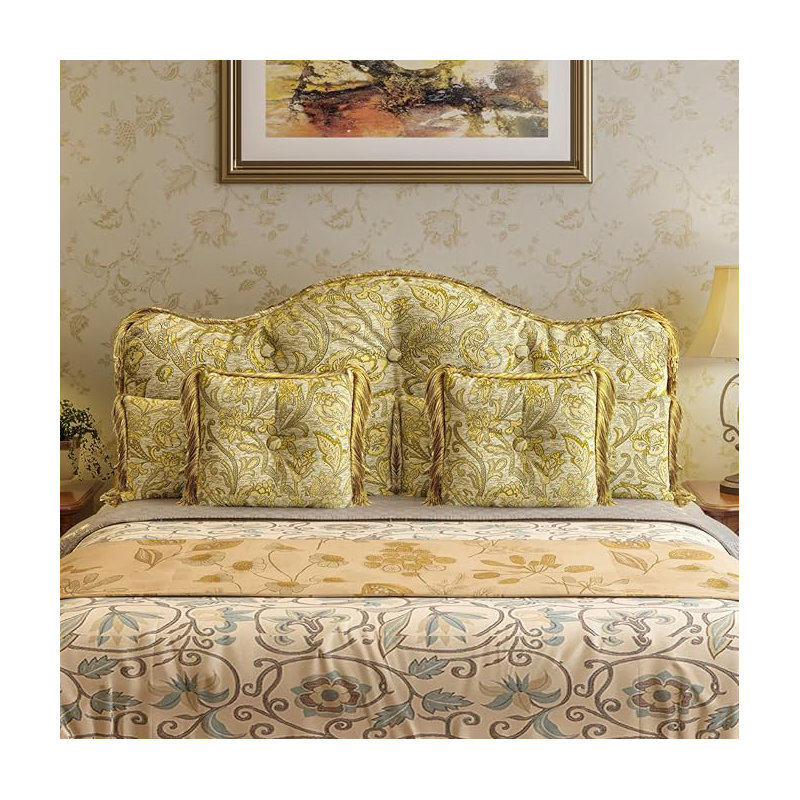 Beige Novelty Backrest Cushion, 65cm x 200cm
