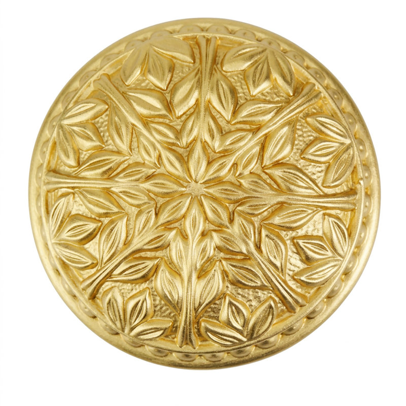 HAMPTON KNOB; OIL RUBBED BRONZE, Satin Gold