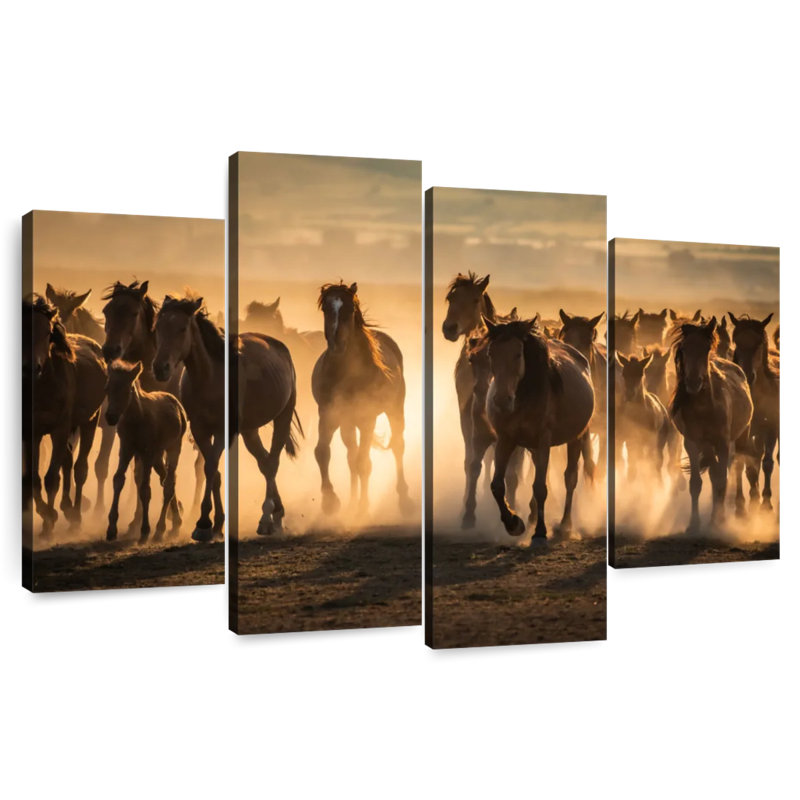 Brampt Cappadocia Horses, 48" H x 75" W