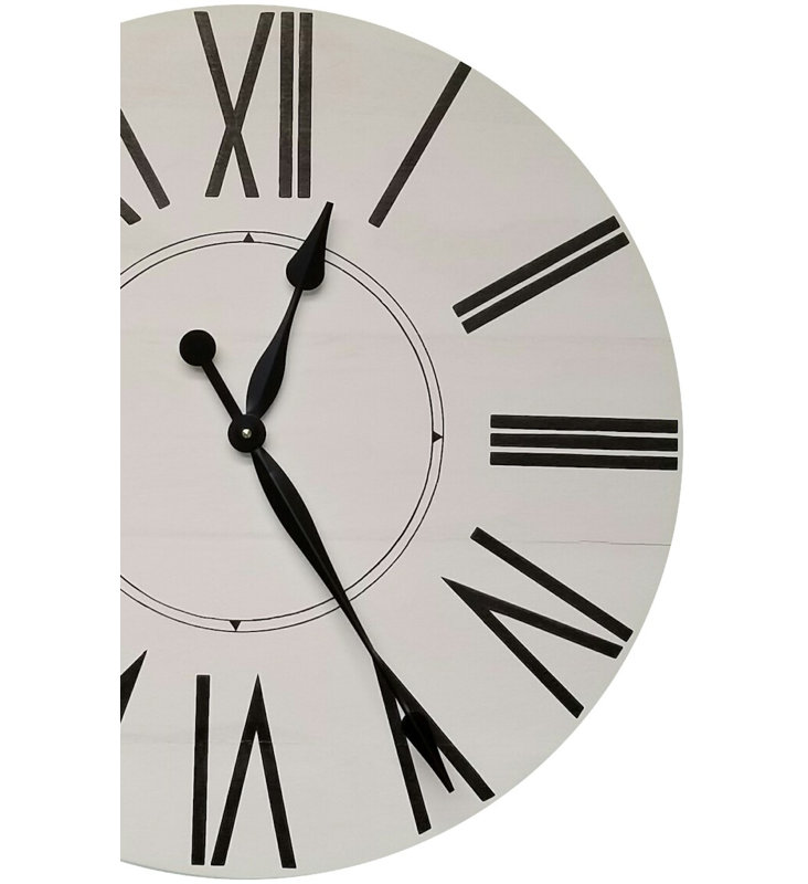 Vanwagenen Wall Clock, Extra Large