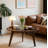 100% Solid Oak Walnut Coffee Table