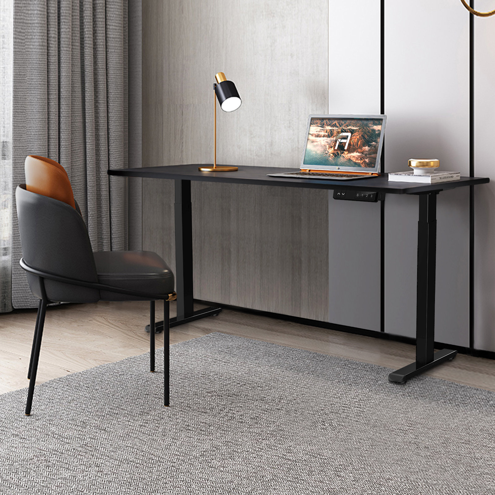 Inbox Zero Mattyson 42.3'' W Height Adjustable Rectangle A-Frame Sign ...