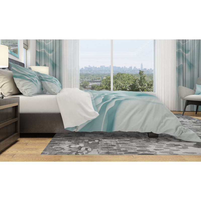 Ensemble de housse de couette designart, Housse de couette très grand + 2 taies décoratives