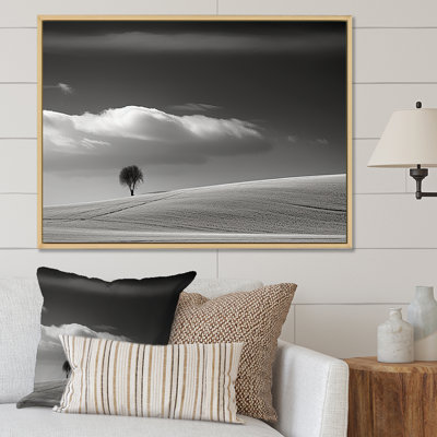 Paysage d'hiver photo III sur toile