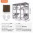 Cat House Outdoor, 7-Tier Large Catio
