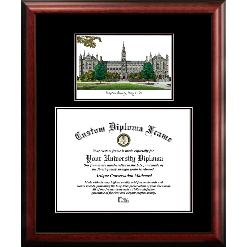 NCAA Georgetown Hoyas Diplomate Diploma Frame