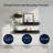 Vintage Black Ornate Trim 3-Piece Floating Wall Shelf Set