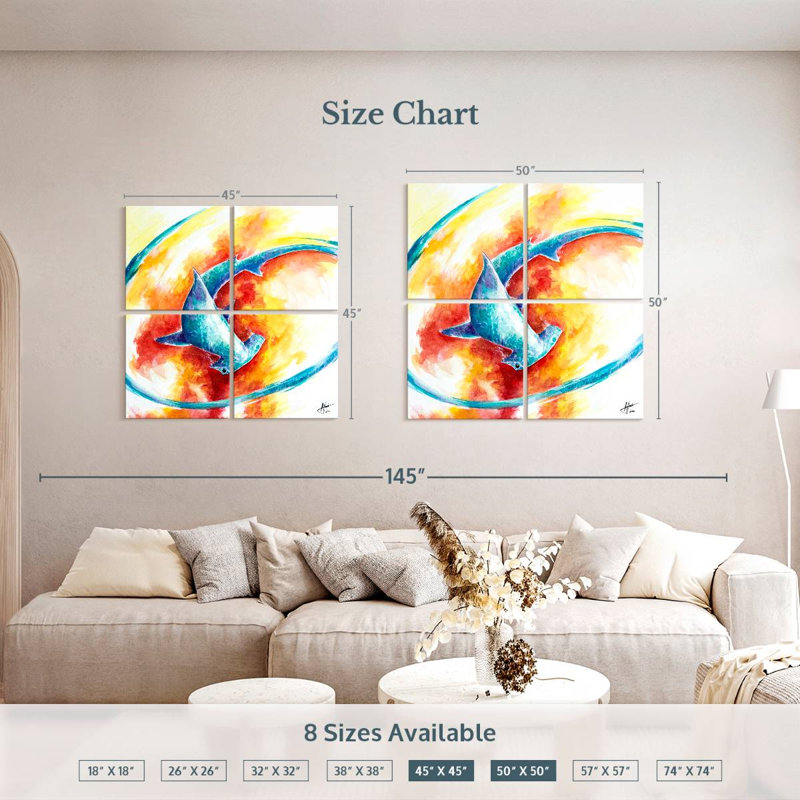 Brampt Ember, 50" H x 50" W