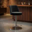 Tabouret de bar pivotant à hauteur ajustable Seneca-974652937