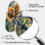 Yellow Sunflower Symphony II - Fall Shape Decorative Yellow Sunflower Wall Clock-104237747