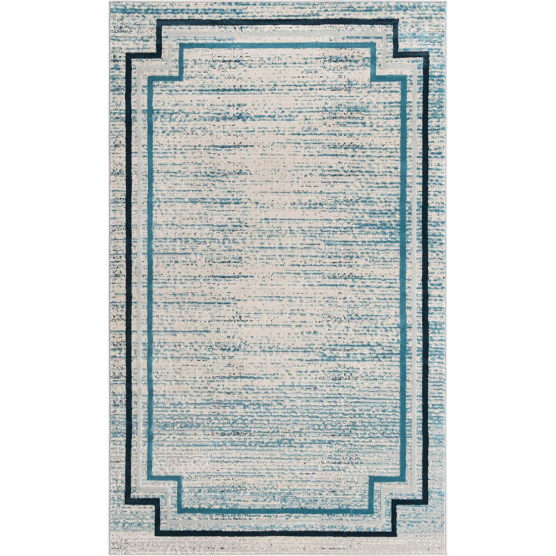 Kimberling Abstract Indoor Rug, Rectangle 5' x 8'