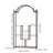 Gohagin Solid Wood Plant Stand 5 Tier