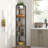 Grey 5 Tier Corner Shelf-133114002