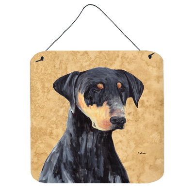Plaque d’impression doberman