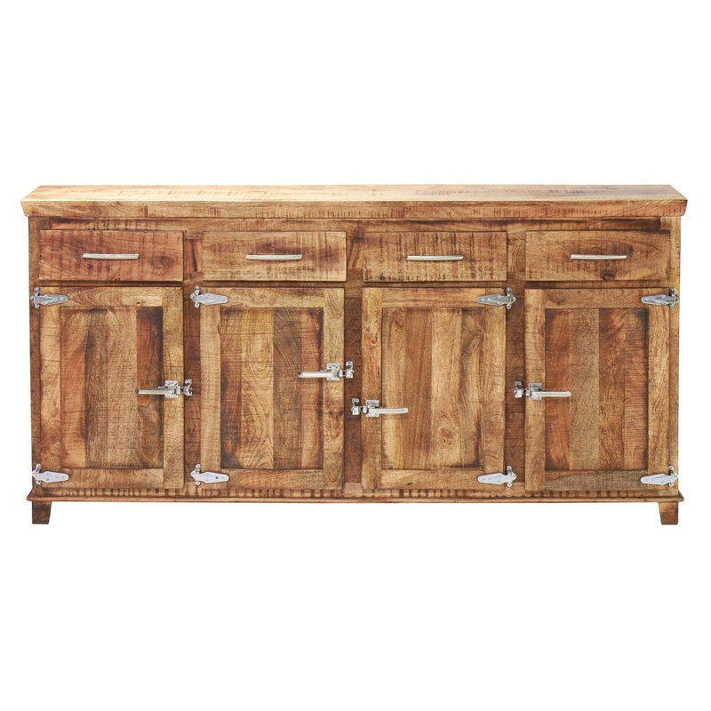 Armoire pour buffet glacière 3 tiroirs 3 portes Dov, 40" H x 80" W x 16" D