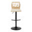 Tabouret de bar réglable avec pivot-1609822693