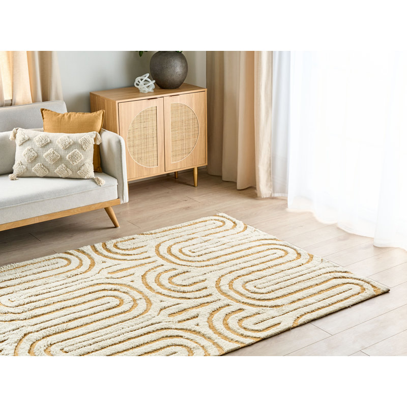 Bronach Abstract Area Rug, Rectangle 160 x 230cm