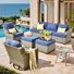 Wahkon 5 - Person Outdoor Conversation Set, Wicker Patio Sofa & Swivel Chair Set with Cushions