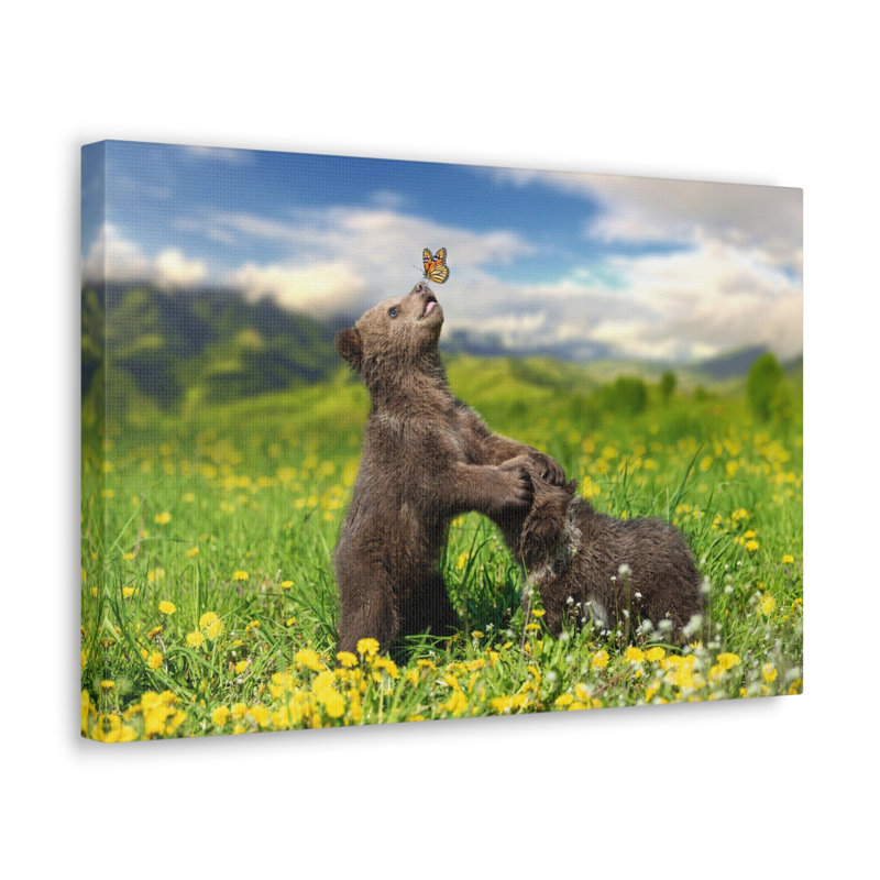 Wall Art on Canvas, 16cm H x 20cm W