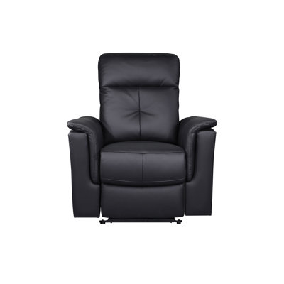 Fauteuil inclinable électrique, noir