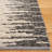 Shantela Natural Fiber Hand Woven Jute/Wool Abstract Rug in Light Gray/Black-1625635340