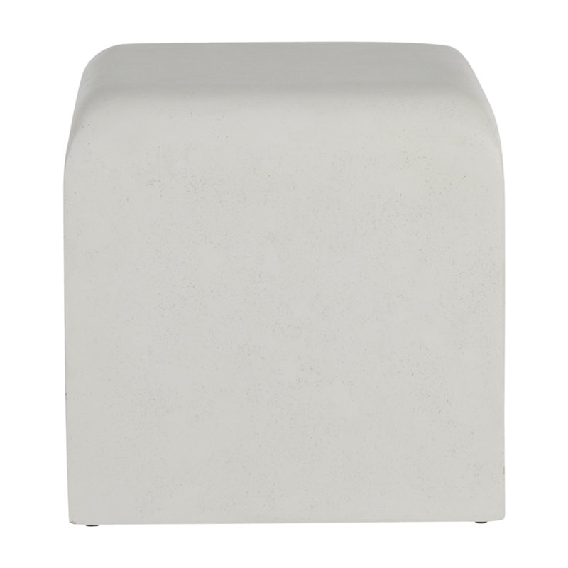 Faux Stone Decorative Stool, Natural Stone